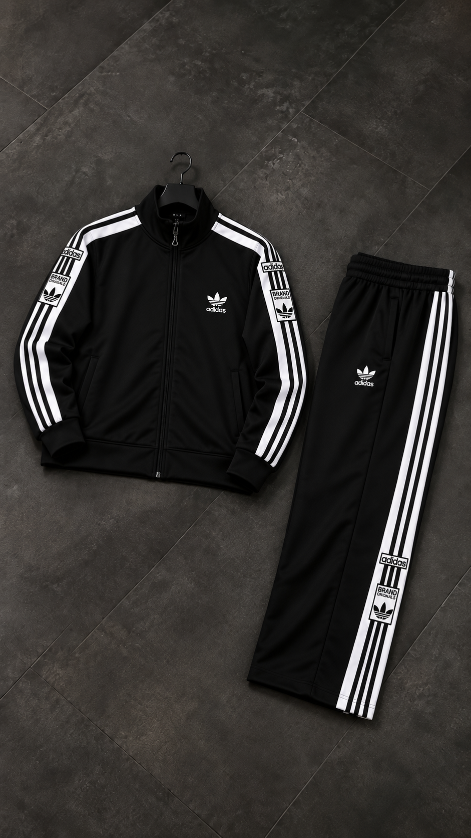 Adidas Siyah İthal Eşofman Takımı