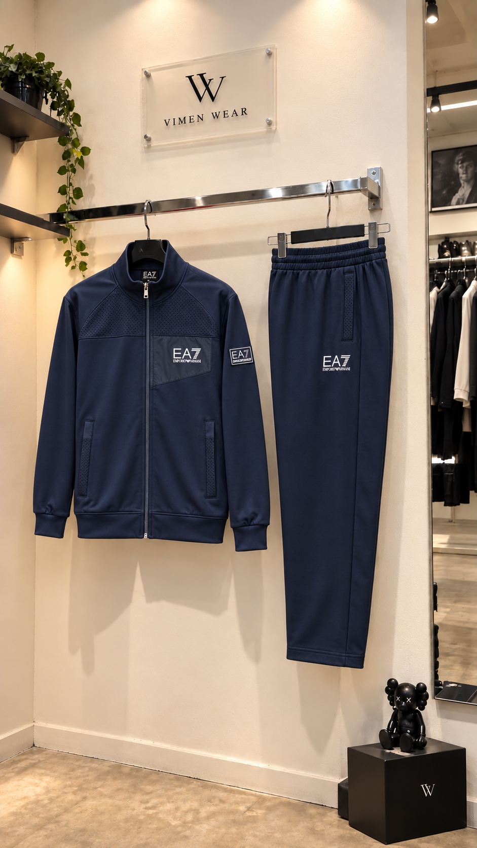 EA7 Lacivert İthal Eşofman Takım