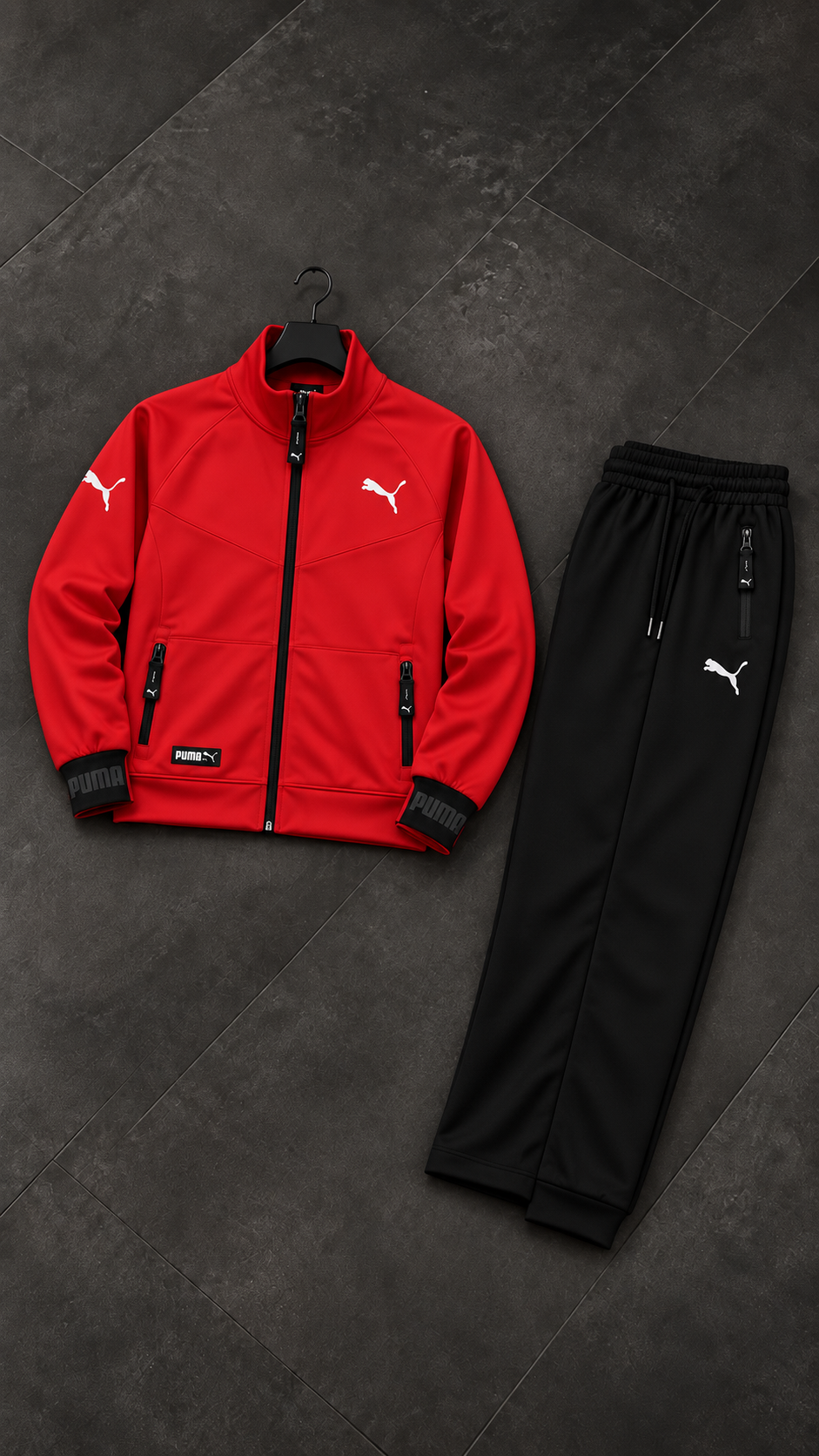 Puma Kırmızı İthal Eşofman Takımı