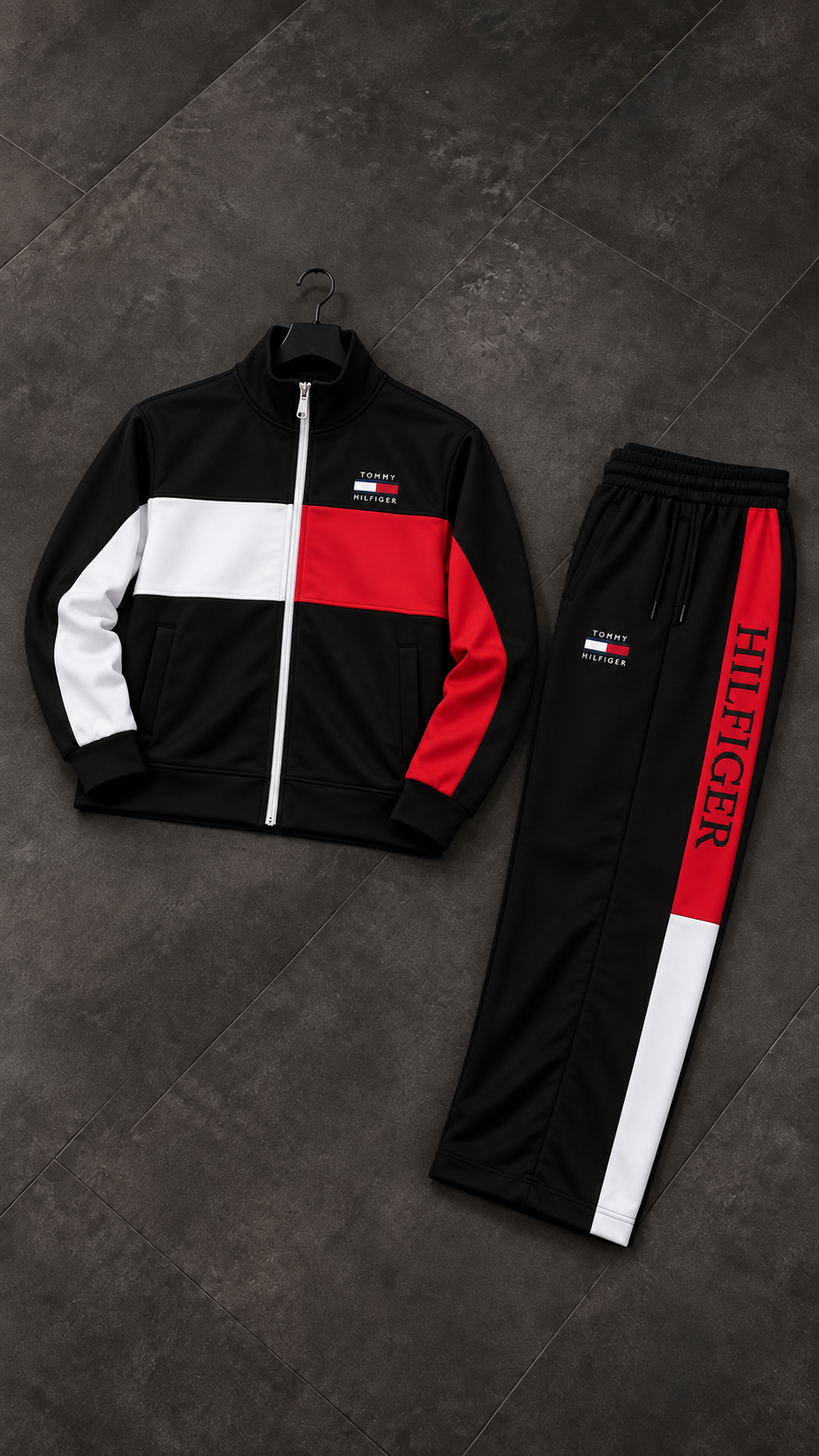 Tommy Hilfiger Siyah İthal Eşofman Takımı