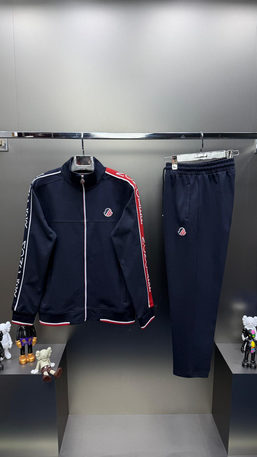 Moncler Lacivert Siyah Eşofman Takım