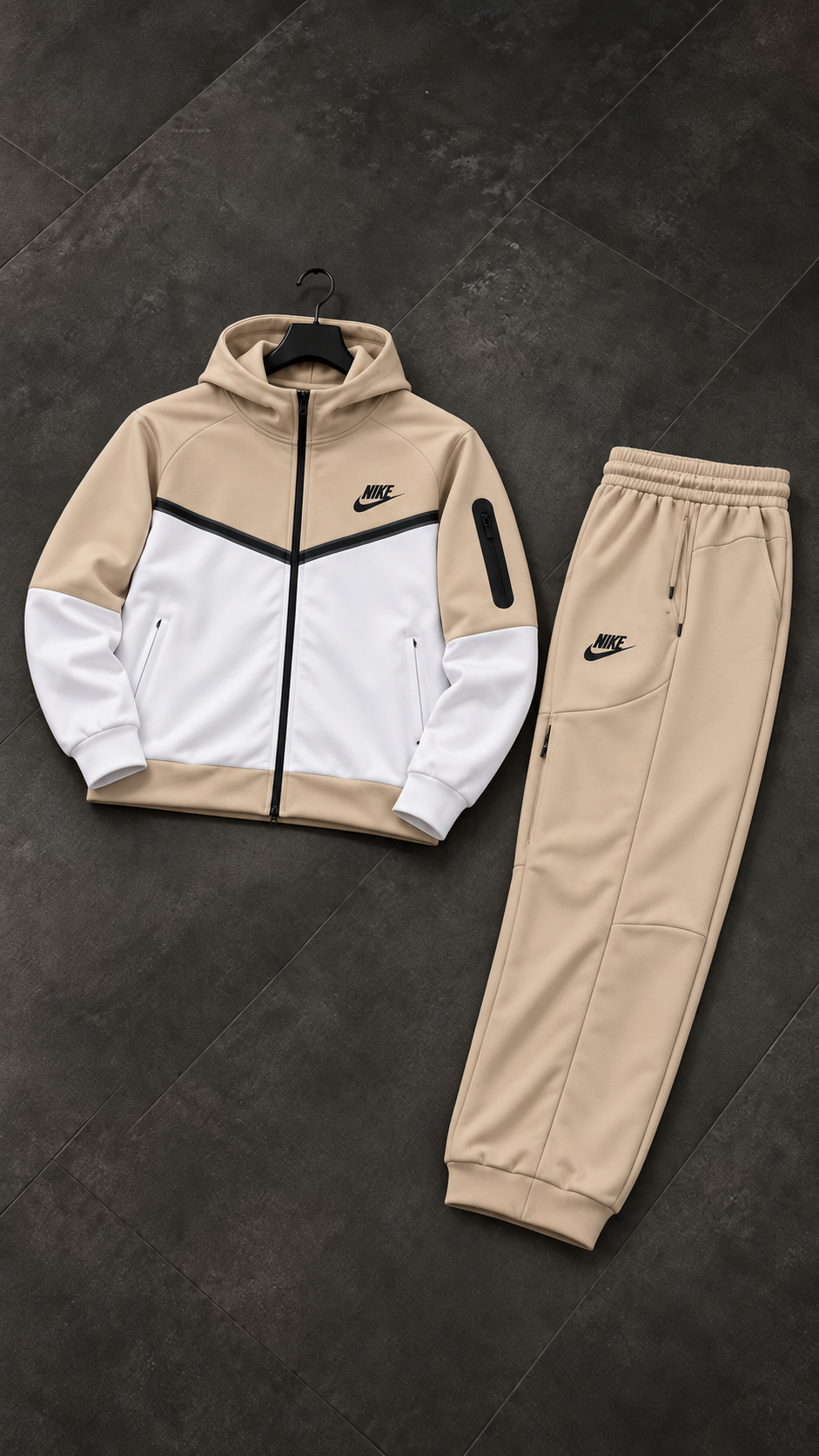 Nike Krem Eşofman Takım
