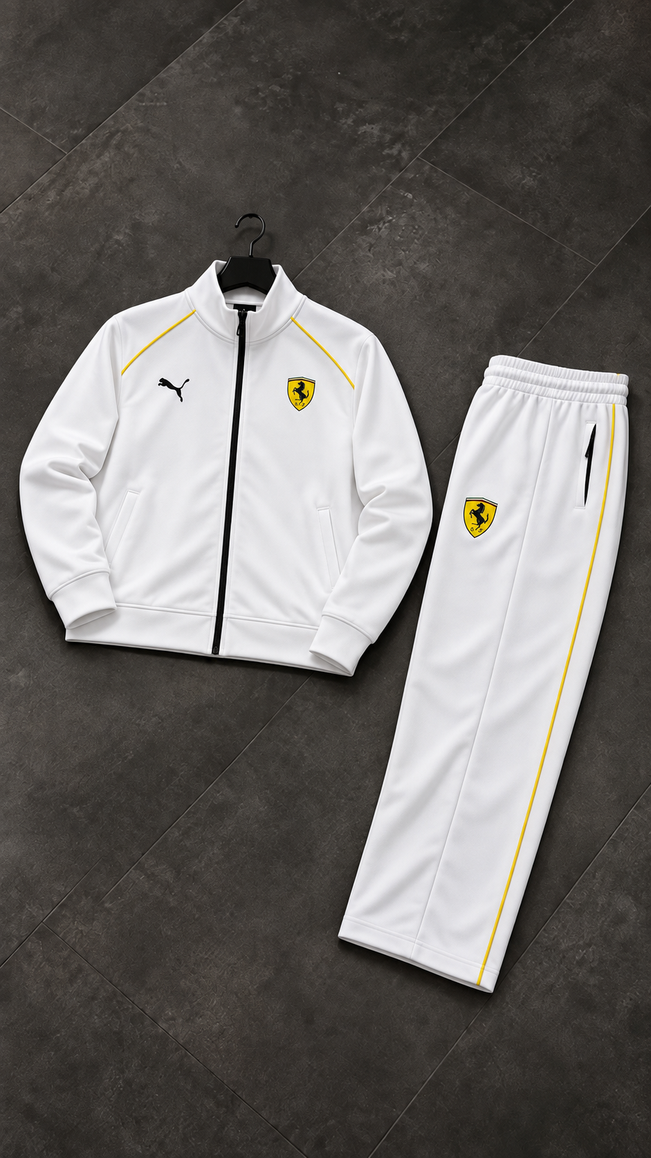 Puma Beyaz Eşofman Takım