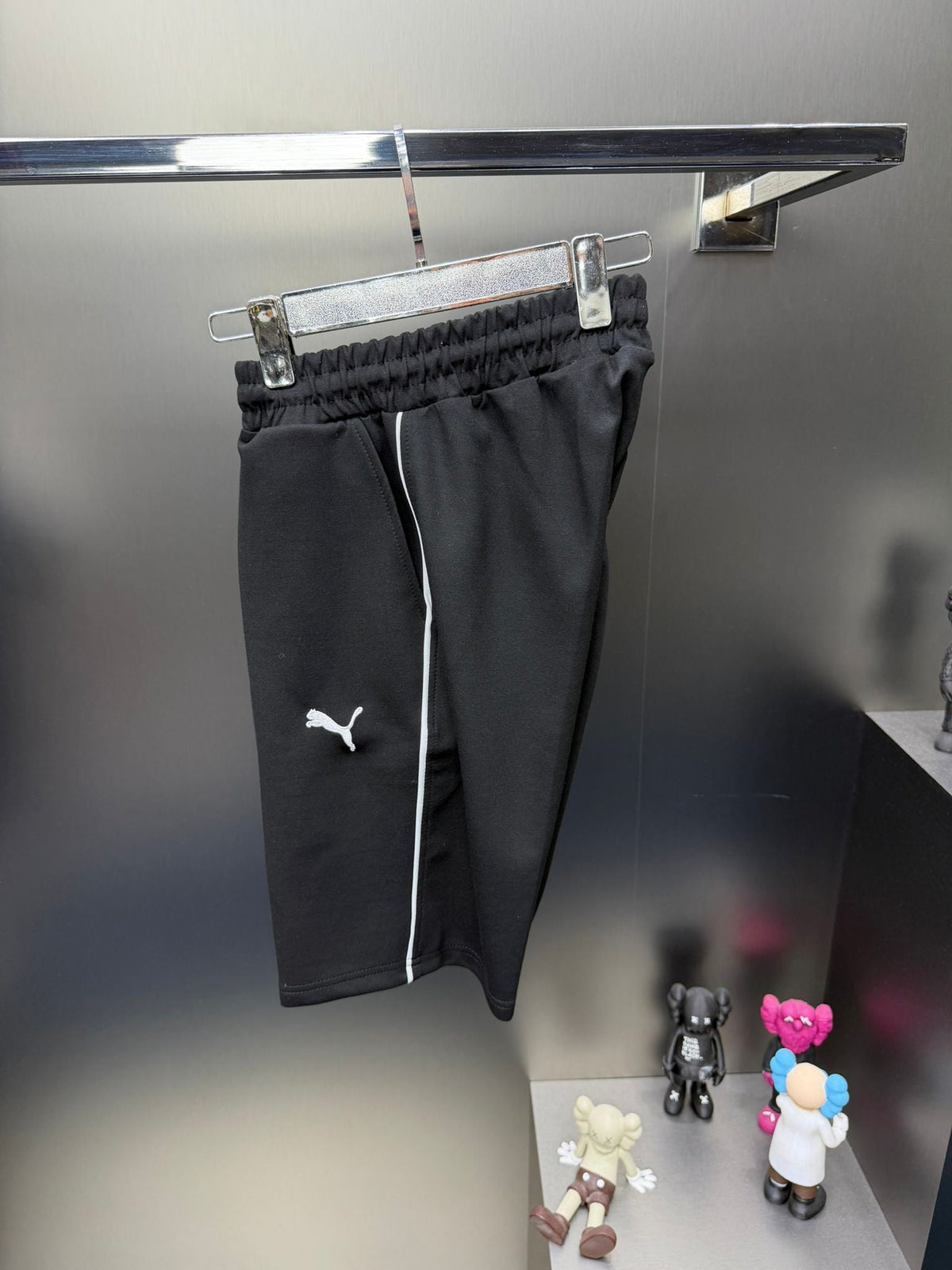 Puma Siyah İthal Şortlu Eşofman Takımı