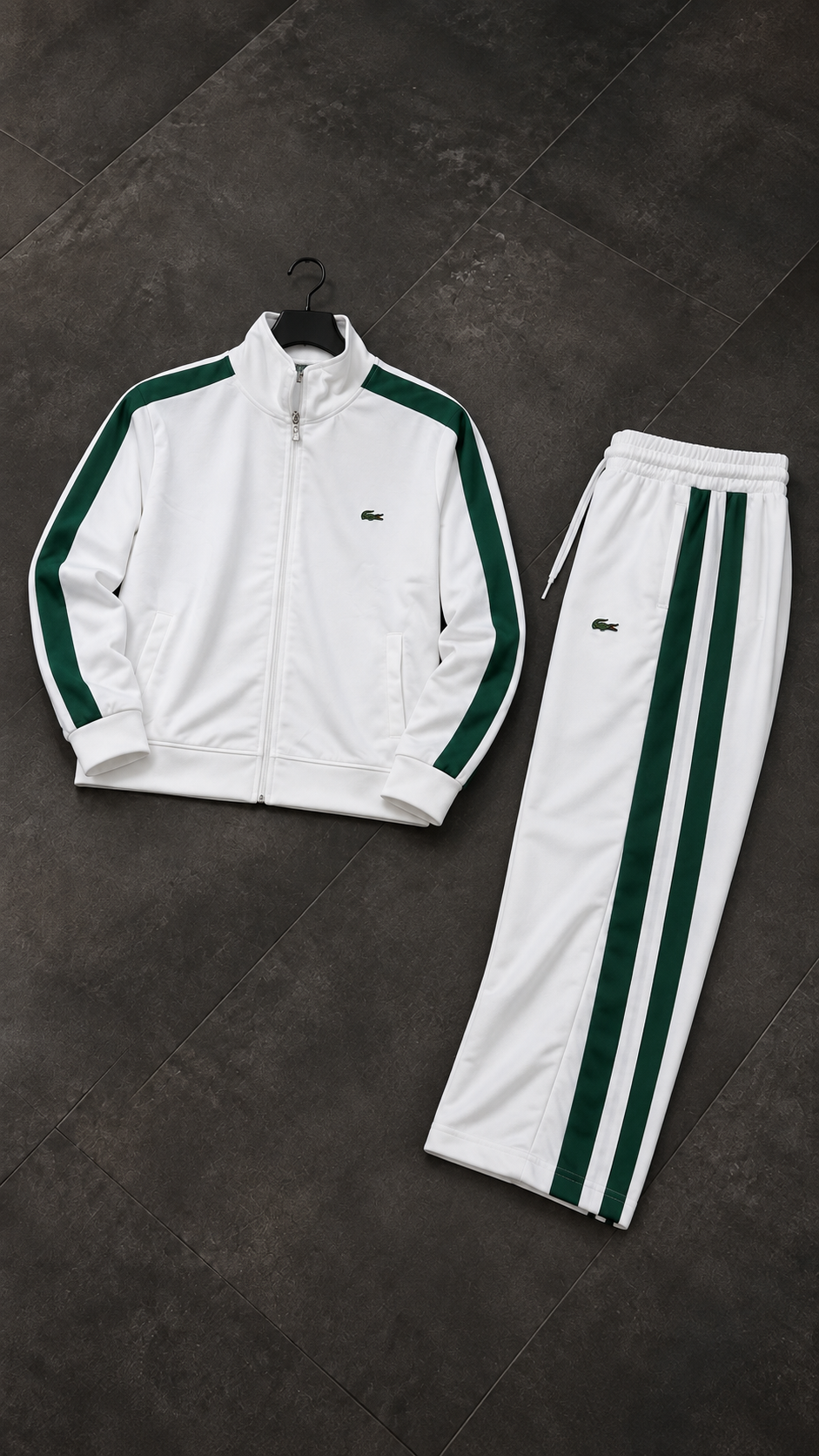 Lacoste Beyaz Eşofman Takımı