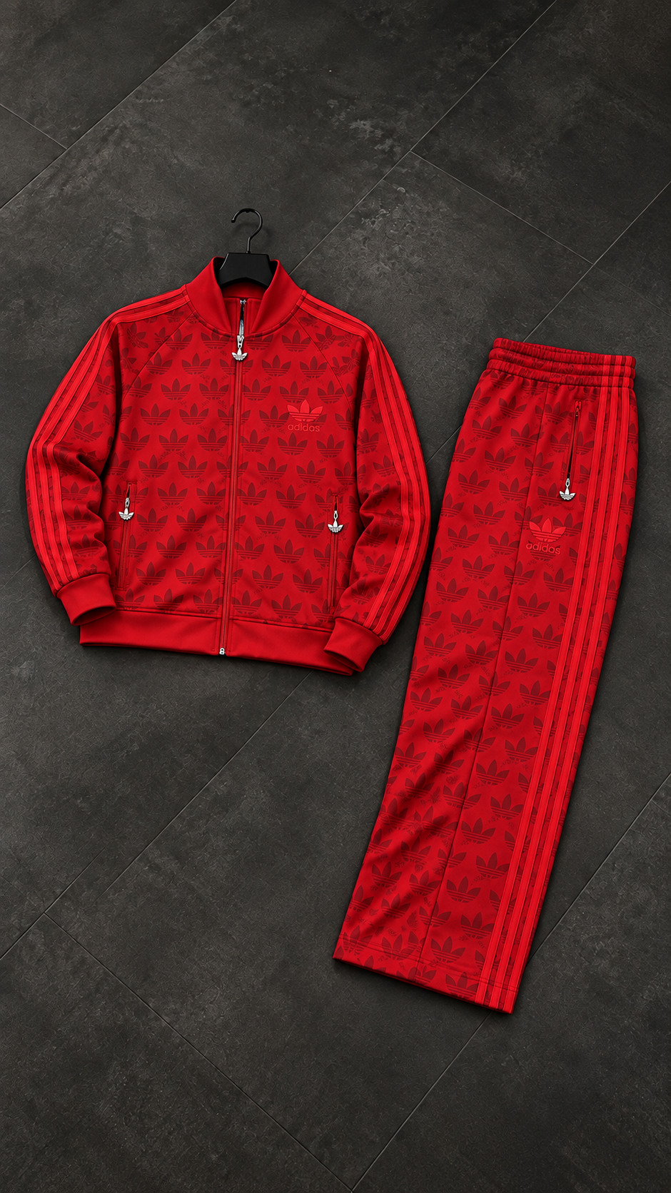 Adidas Kırmızı Eşofman Takımı