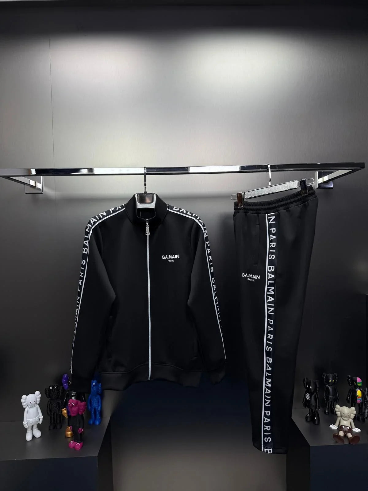 Balmain Siyah İthal Eşofman Takımı