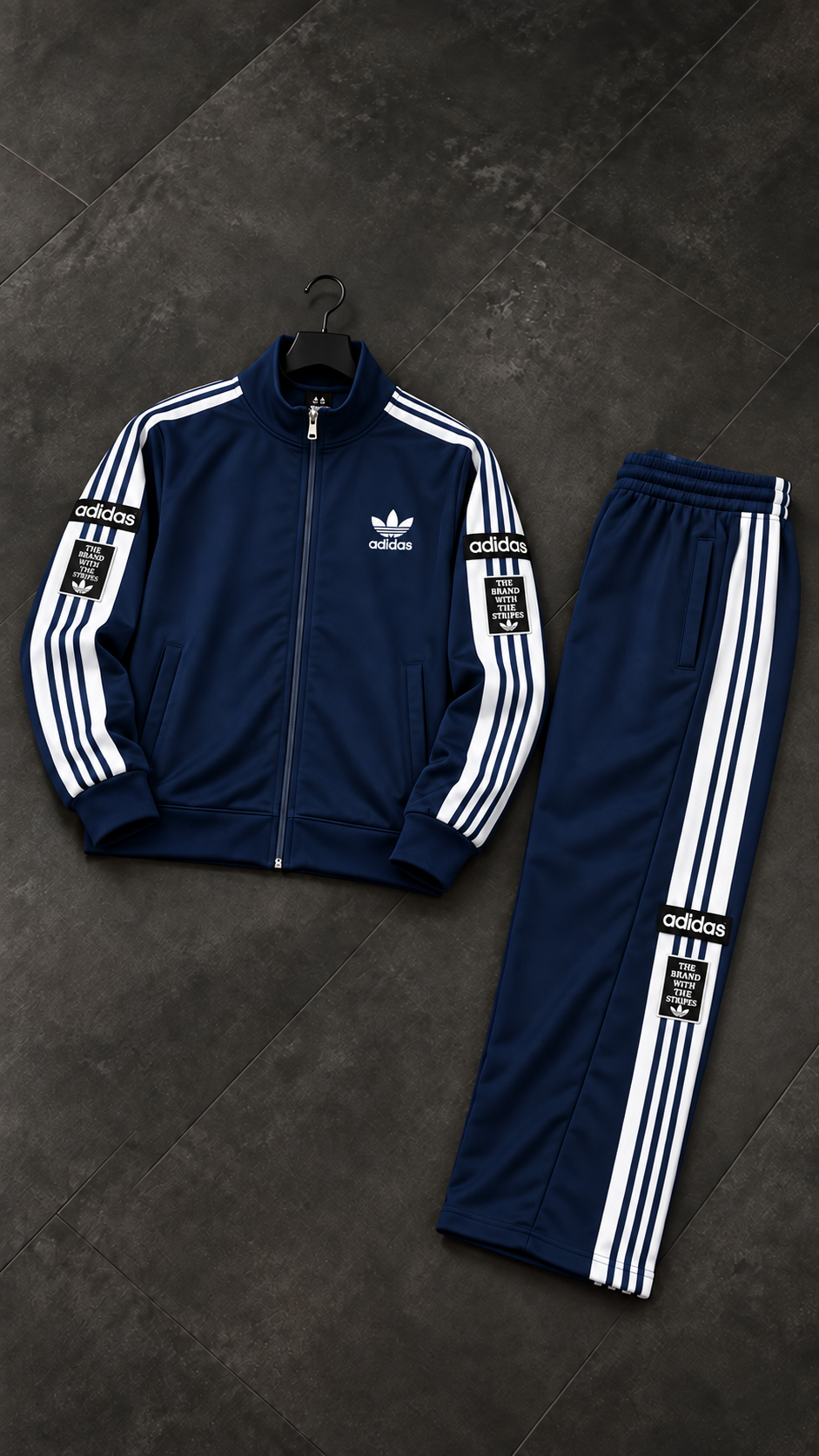 Adidas Lacivert Eşofman Takım