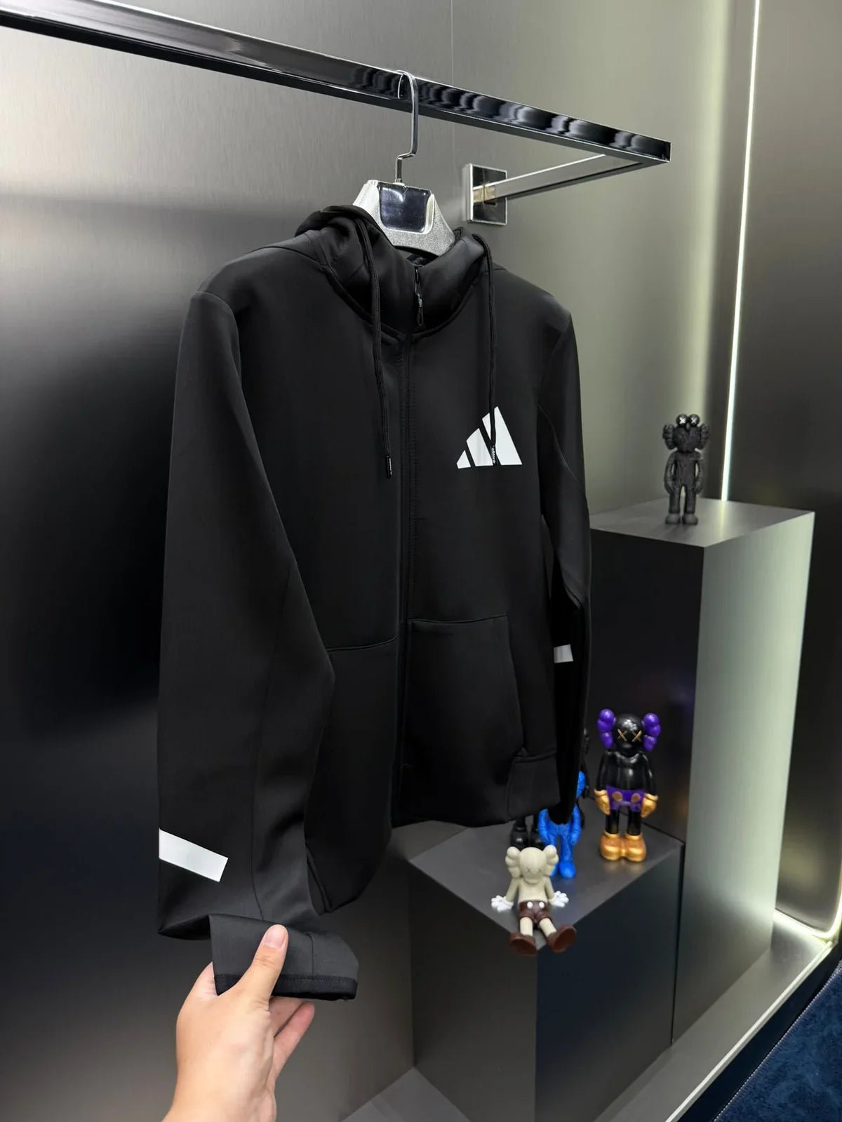 Adidas Siyah İthal Eşofman Takım