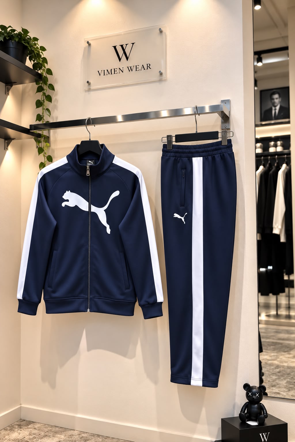 Puma Lacivert İthal Eşofman Takımı