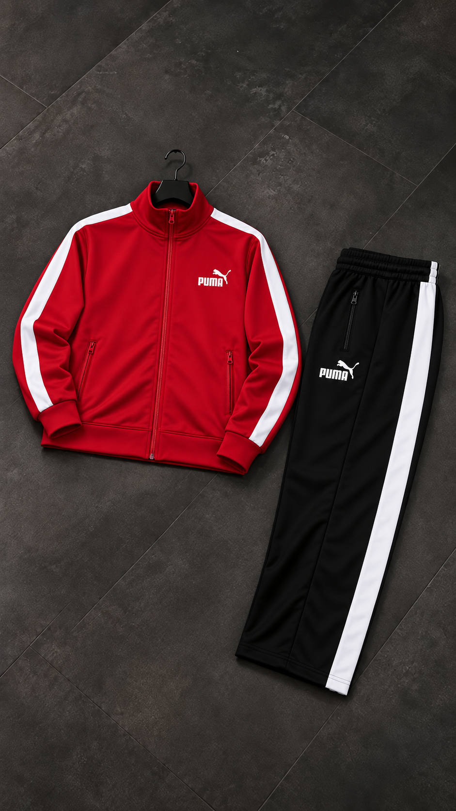 Puma Kırmızı Eşofman Takım