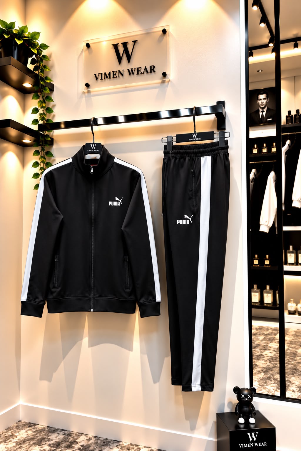 Puma Siyah İthal Eşofman Takımı