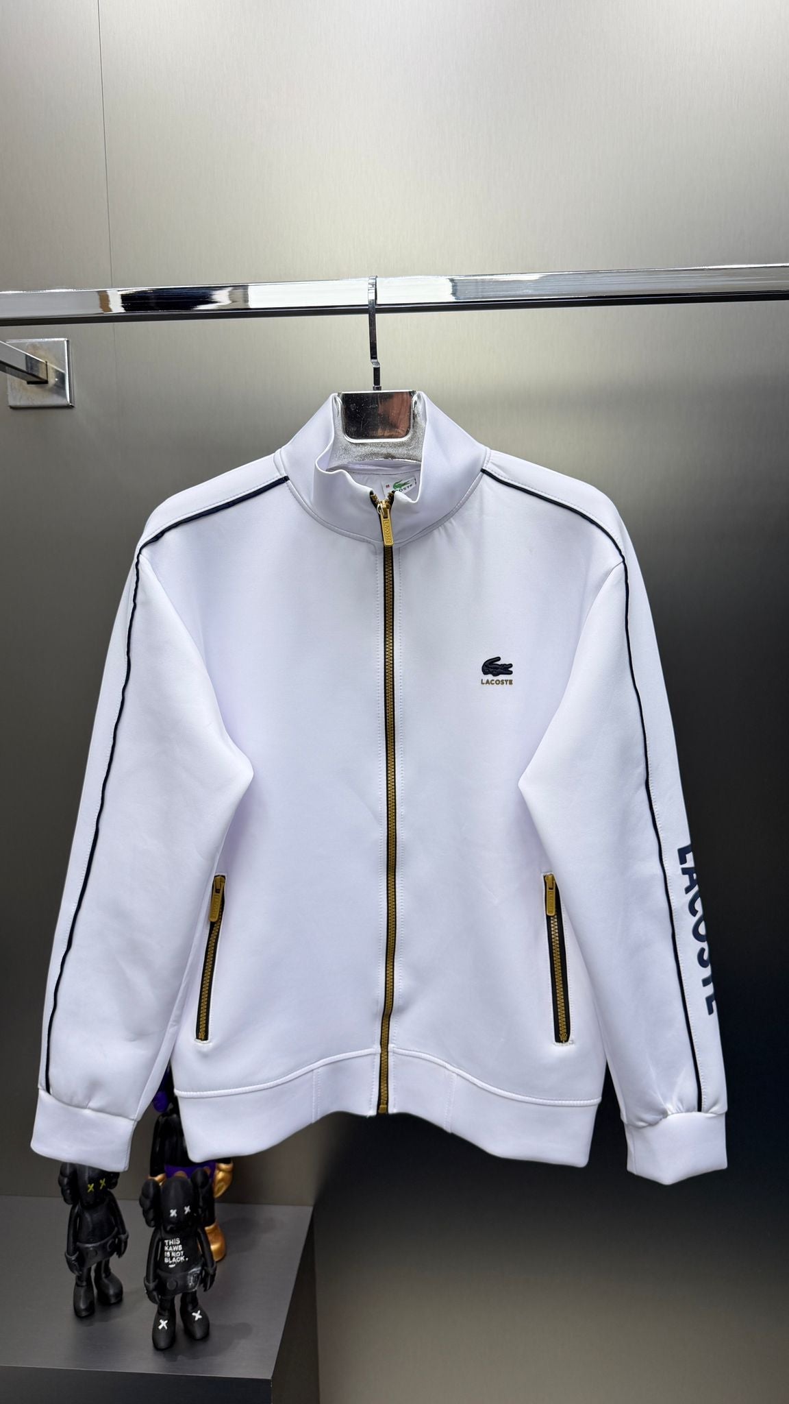 Lacoste Siyah Beyaz İthal Eşofman Takımı