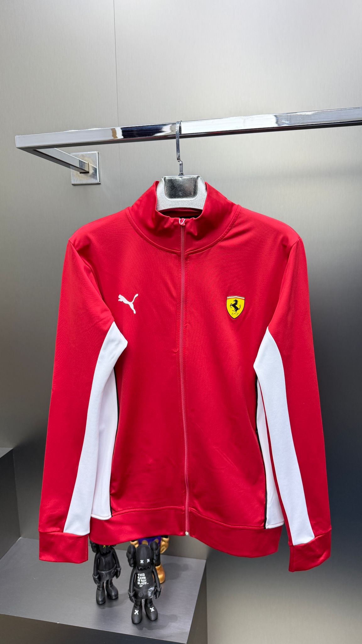 Puma Kırmızı Siyah İthal Eşofman Takımı