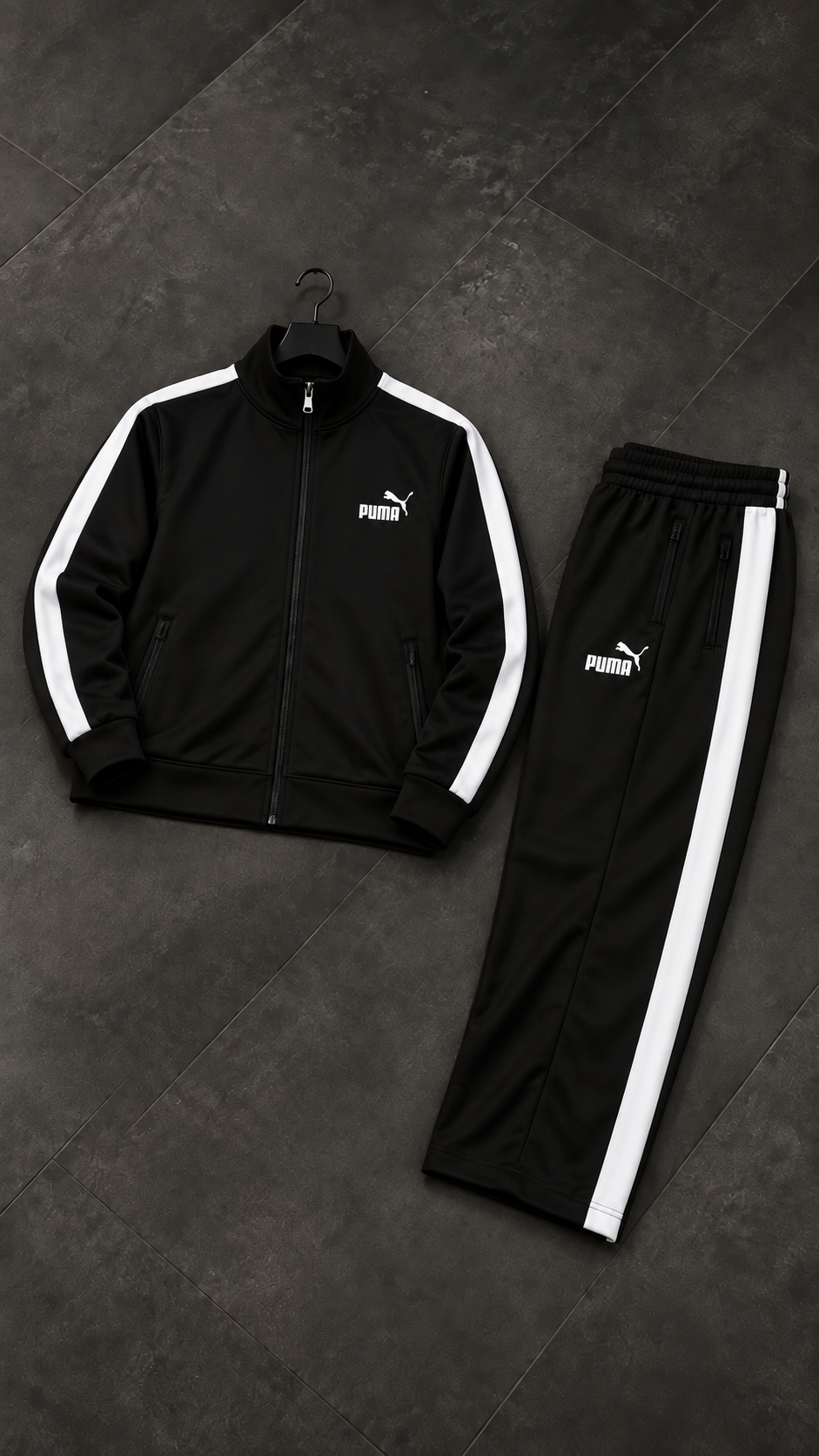 Puma Siyah Eşofman Takım