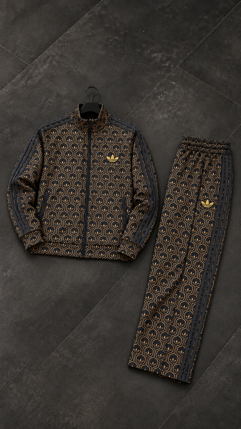 Adidas Kahverengi Eşofman Takımı