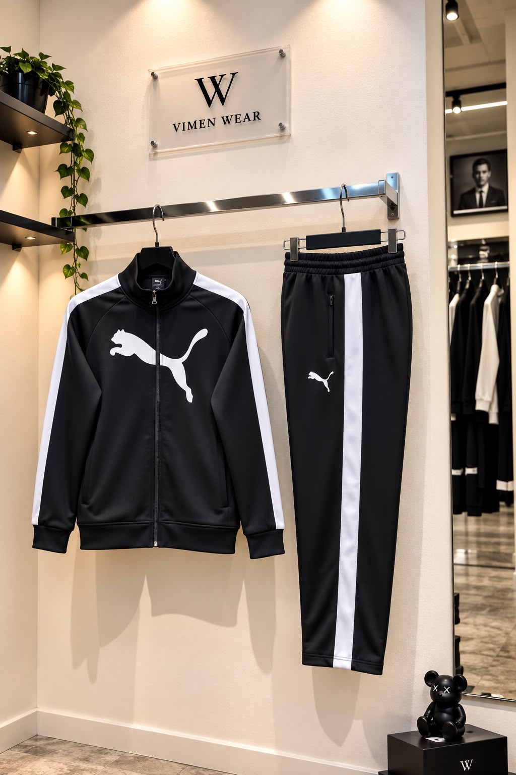 Puma Siyah İthal Eşofman Takımı