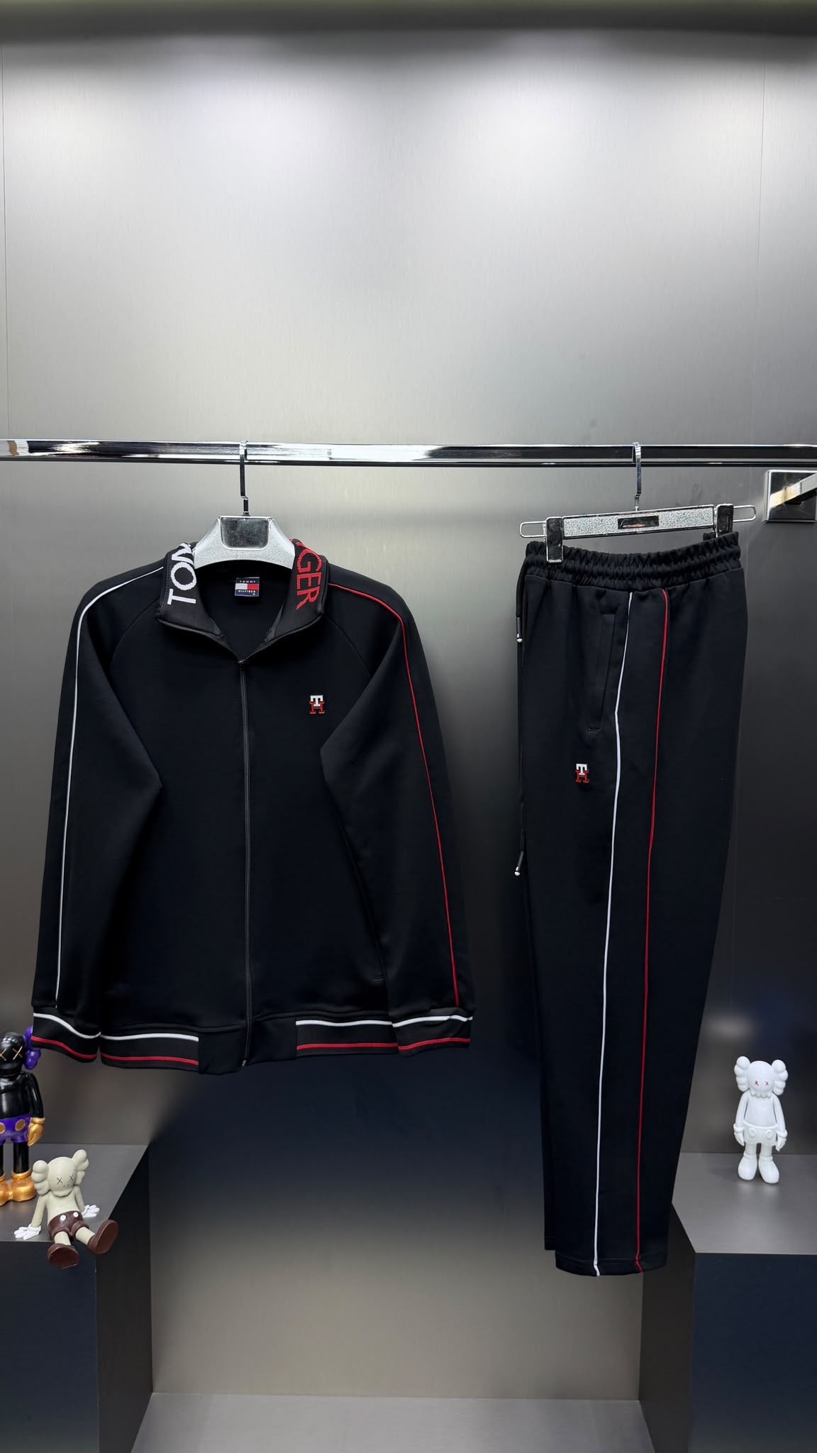 Tommy Hilfiger Siyah İthal Eşofman Takımı