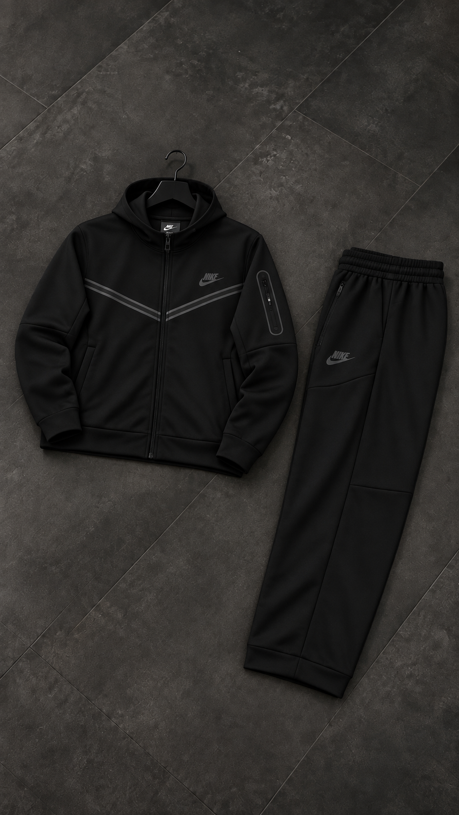 Nike Siyah Eşofman Takım