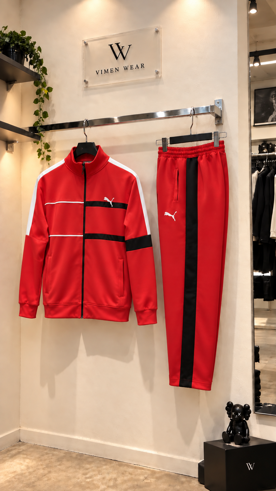 Puma Kırmızı İthal Eşofman Takım