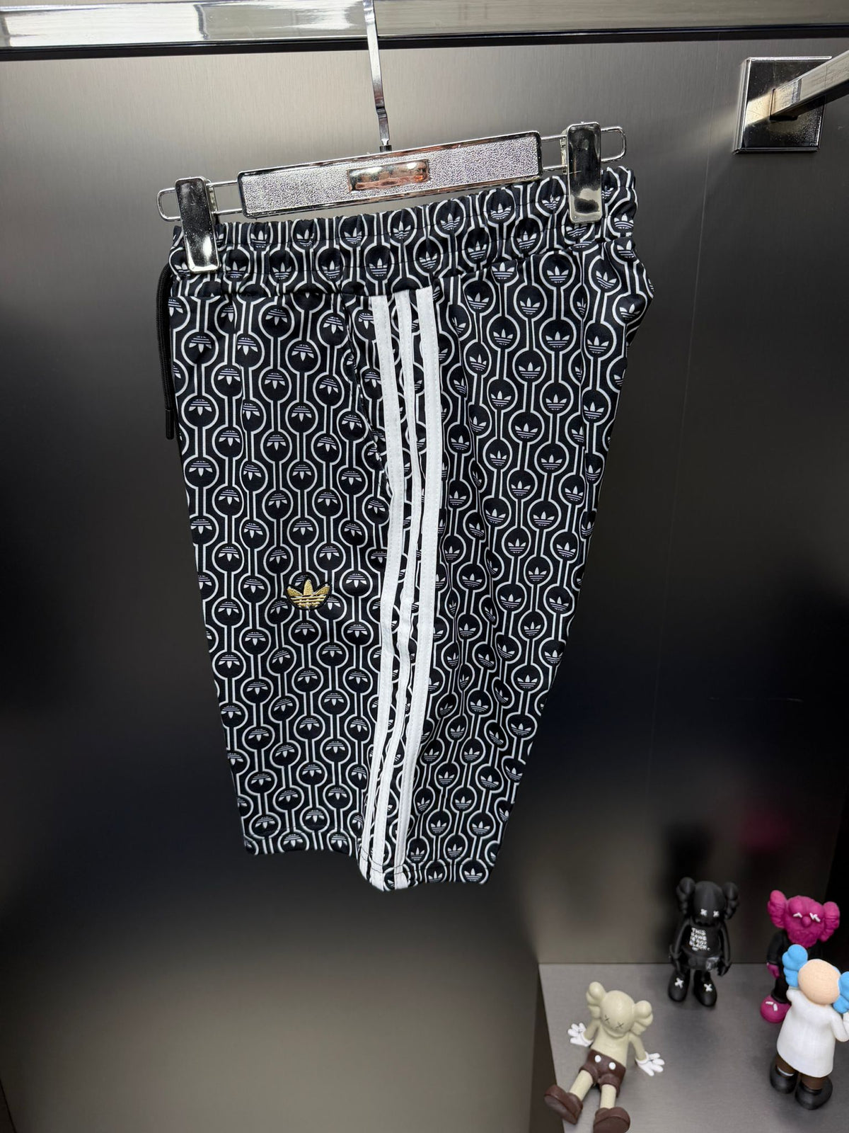 Adidas Siyah İthal Şortlu Eşofman Takımı