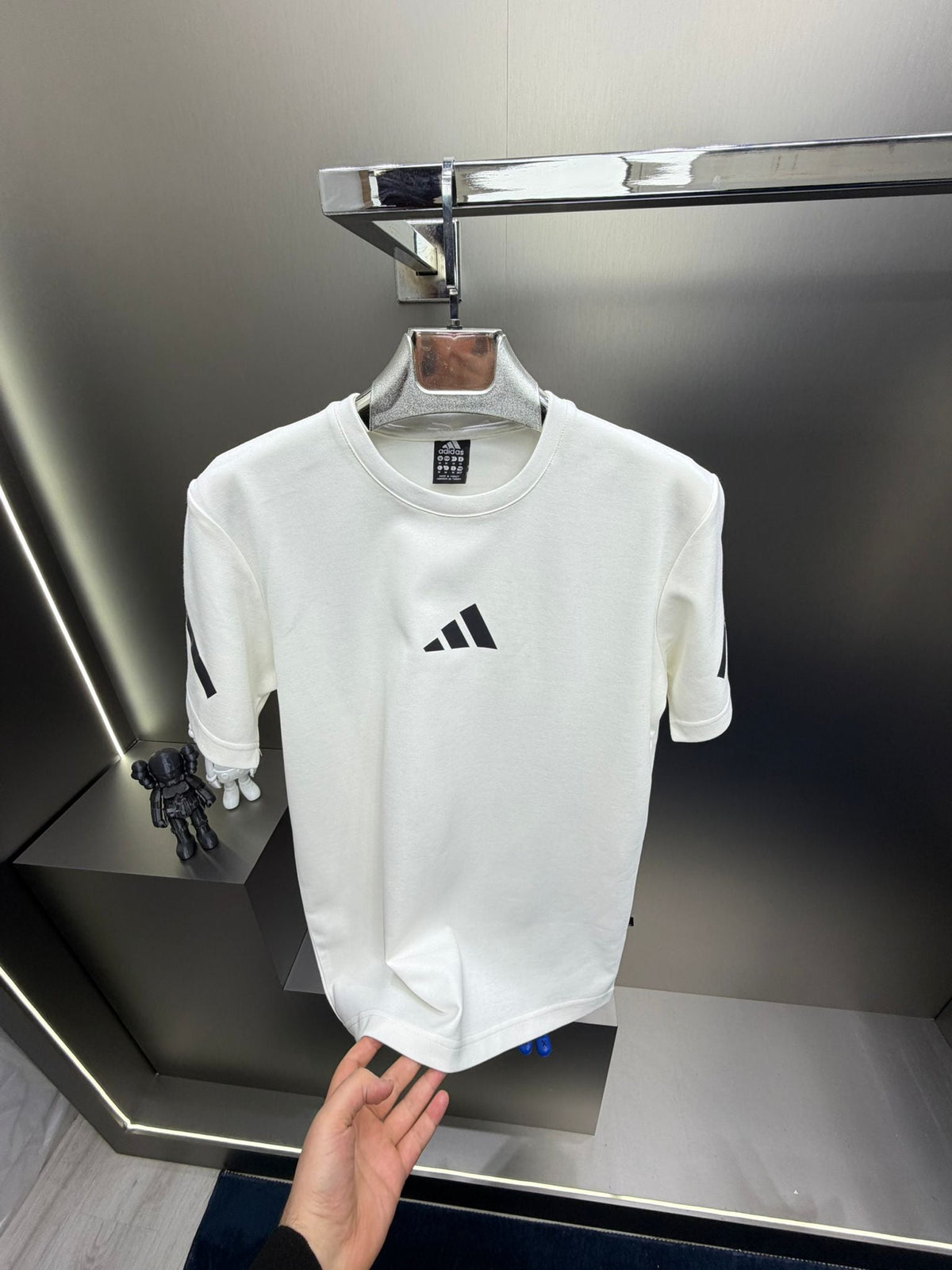 Adidas Beyaz İthal Şortlu Eşofman Takımı