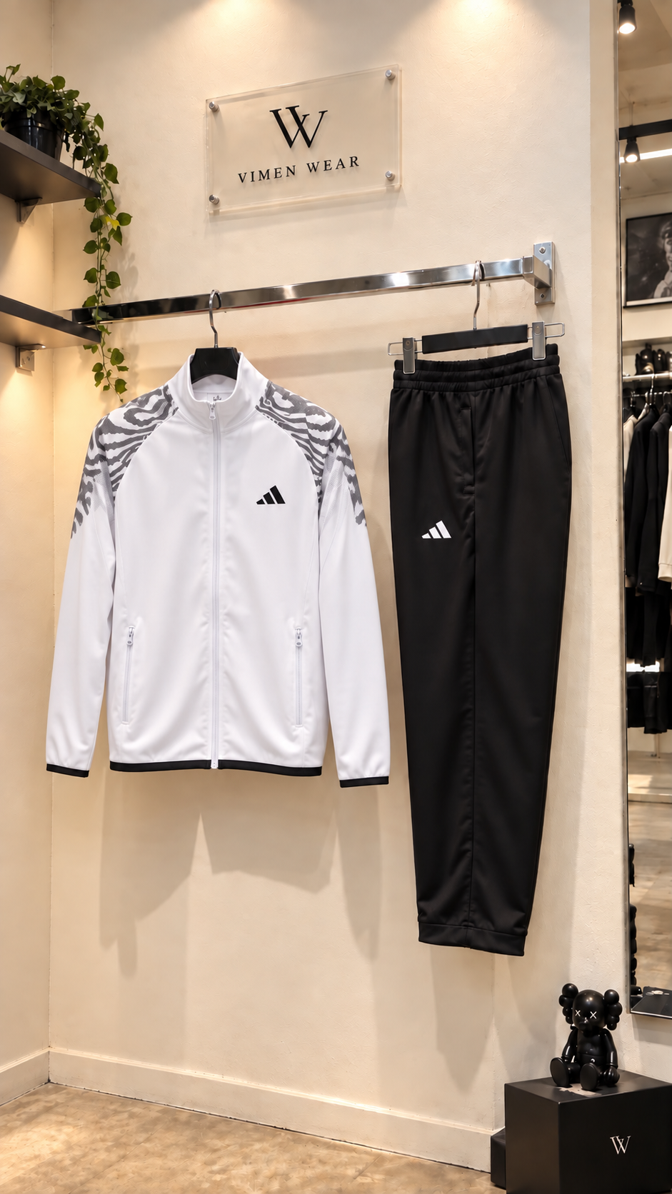 Adidas Beyaz İthal Eşofman Takım