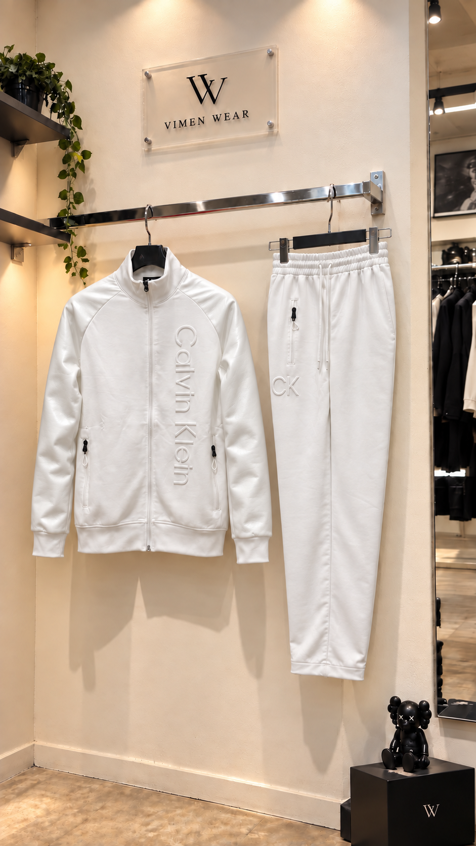 Calvin Klein Beyaz İthal Eşofman Takım