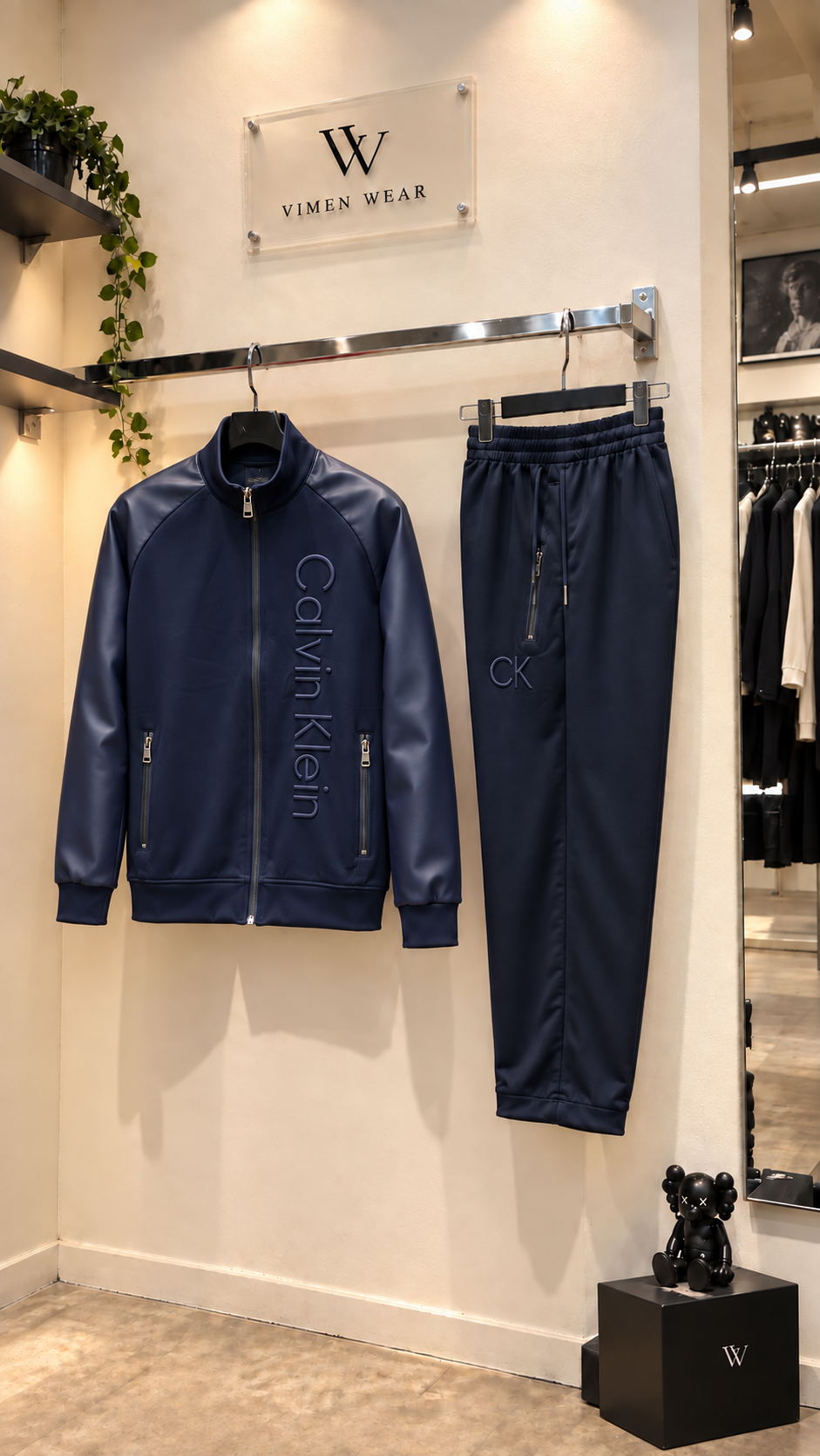 Calvin Klein Lacivert İthal Eşofman Takım