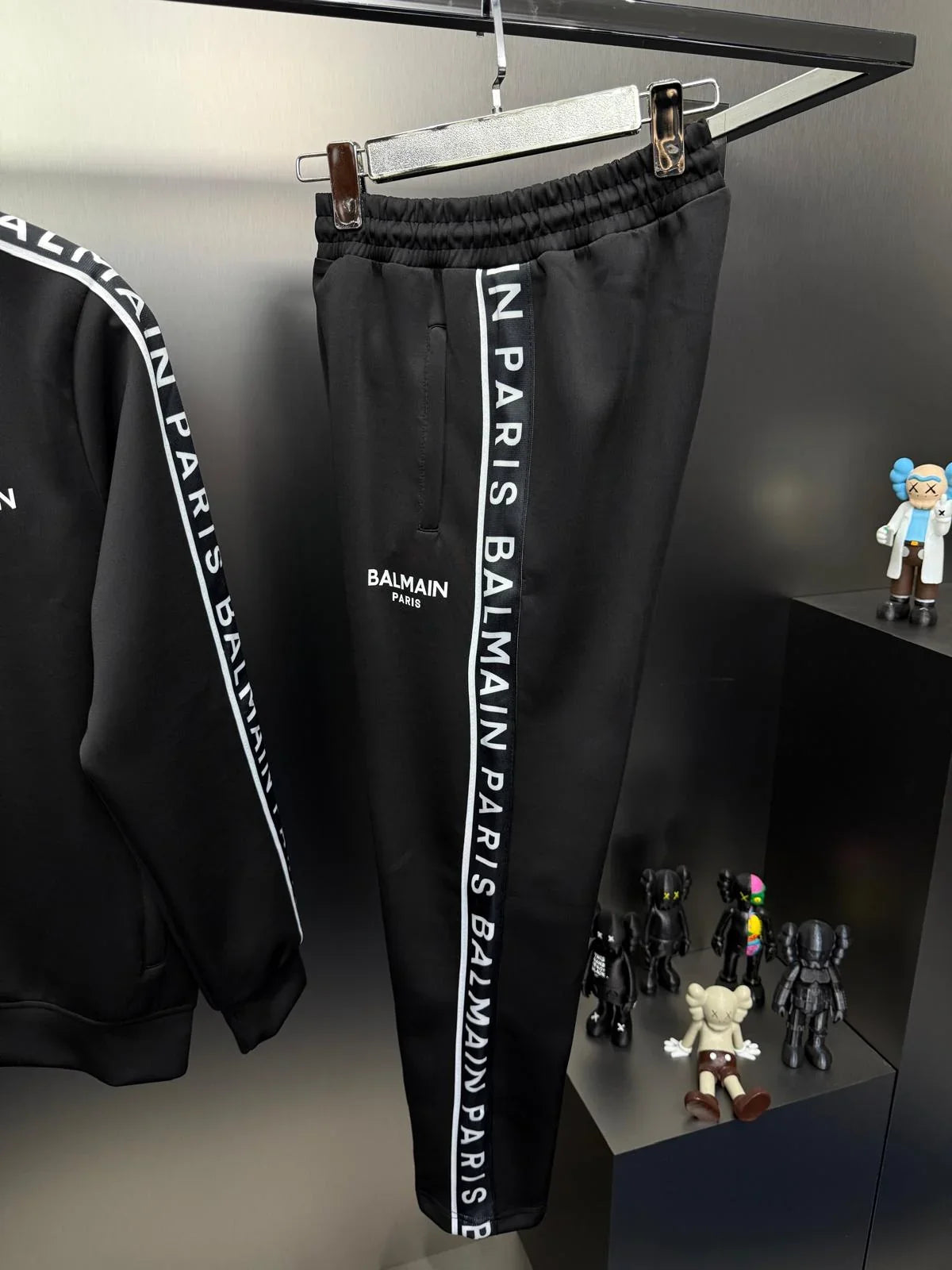 Balmain Siyah İthal Eşofman Takımı