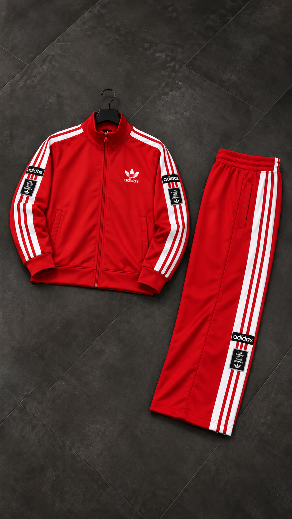 Adidas Kırmızı Eşofman Takım