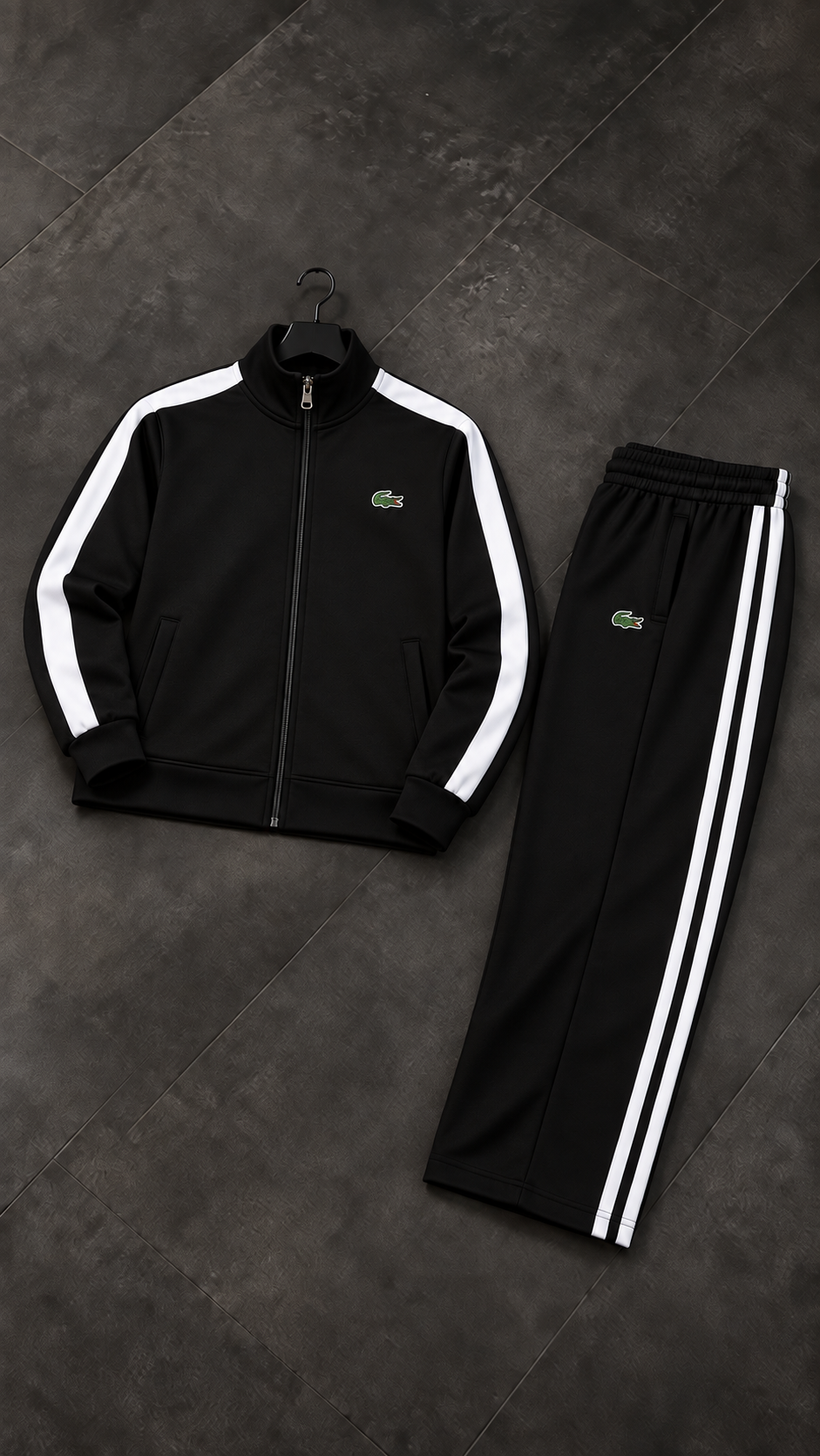 Lacoste Siyah İthal Eşofman Takımı