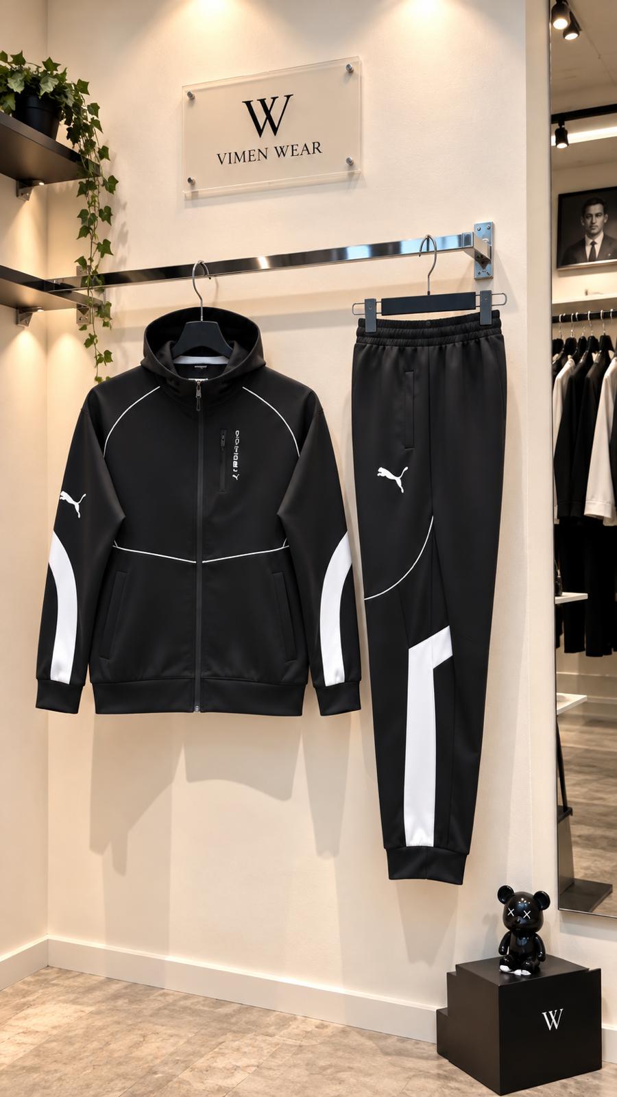 Puma Siyah İthal Eşofman Takımı