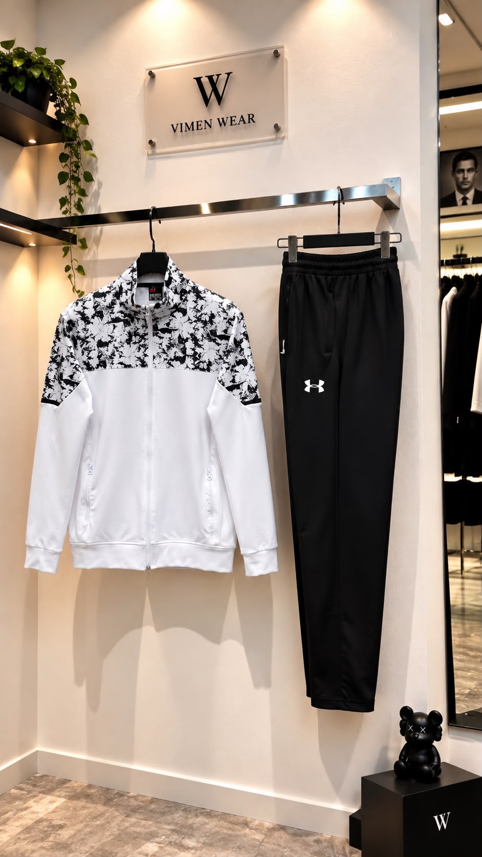 Under Armour Beyaz İthal Eşofman Takımı