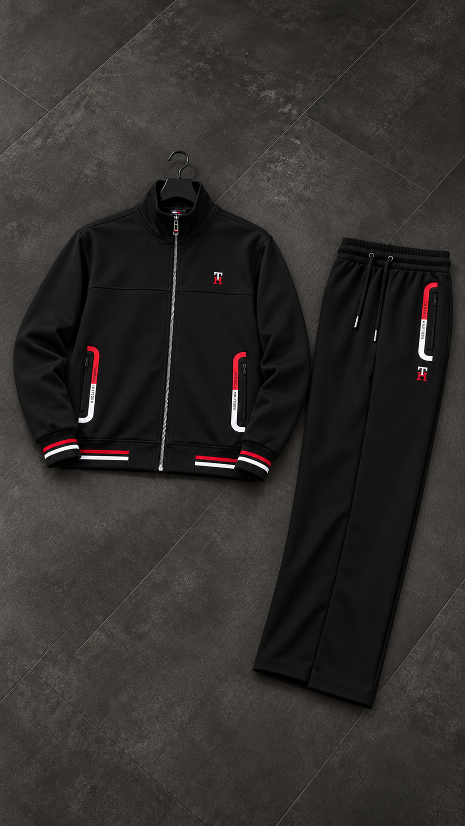 Tommy Hilfiger Siyah İthal Eşofman Takımı