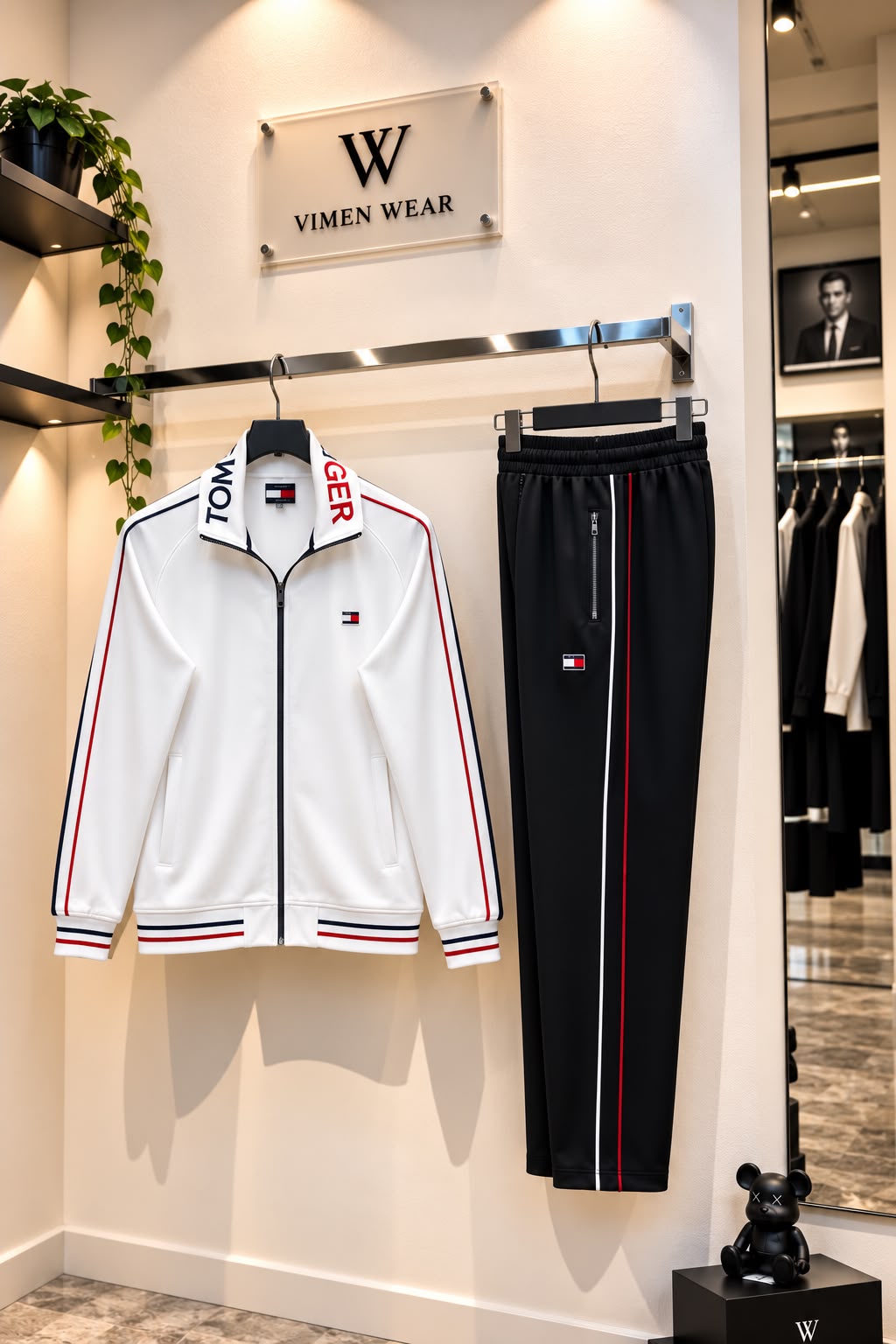 Tommy Hilfiger Beyaz İthal Eşofman Takımı