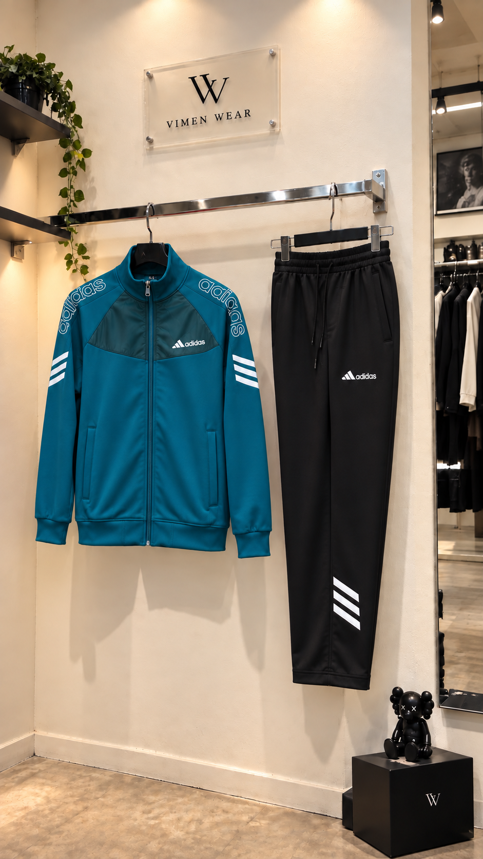 Adidas Turkuaz İthal Eşofman Takım