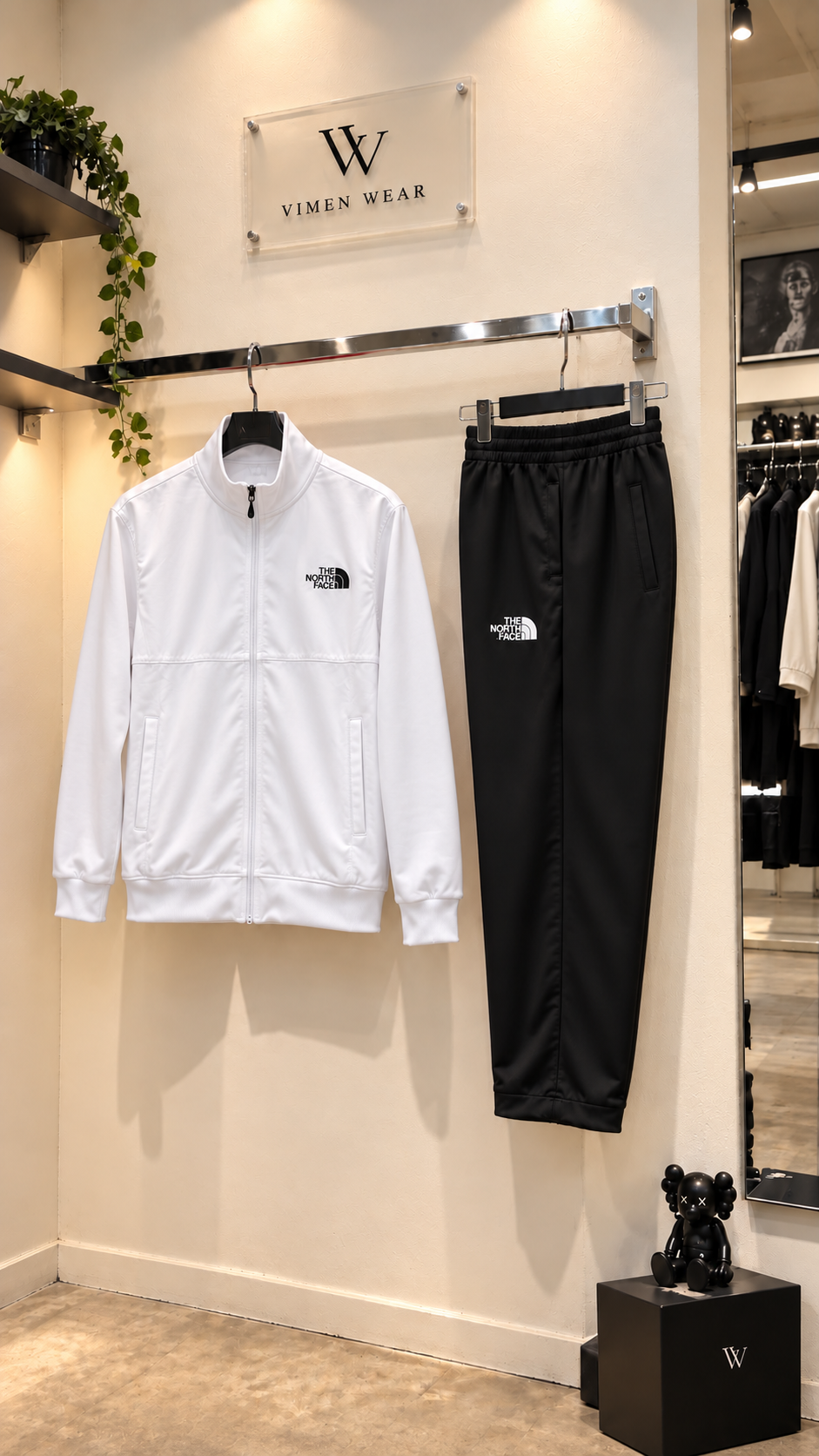 The North Face Beyaz İthal Eşofman Takım