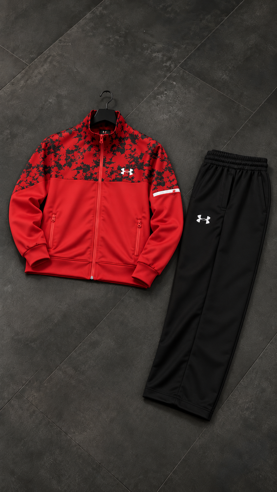 Under Armour Kırmızı Eşofman Takım