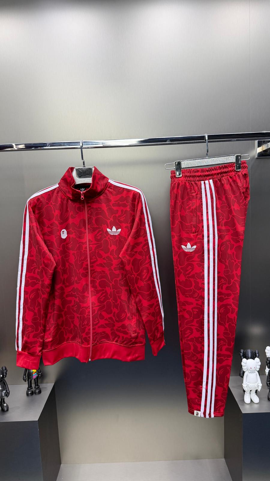 Adidas Kırmızı İthal Eşofman Takımı