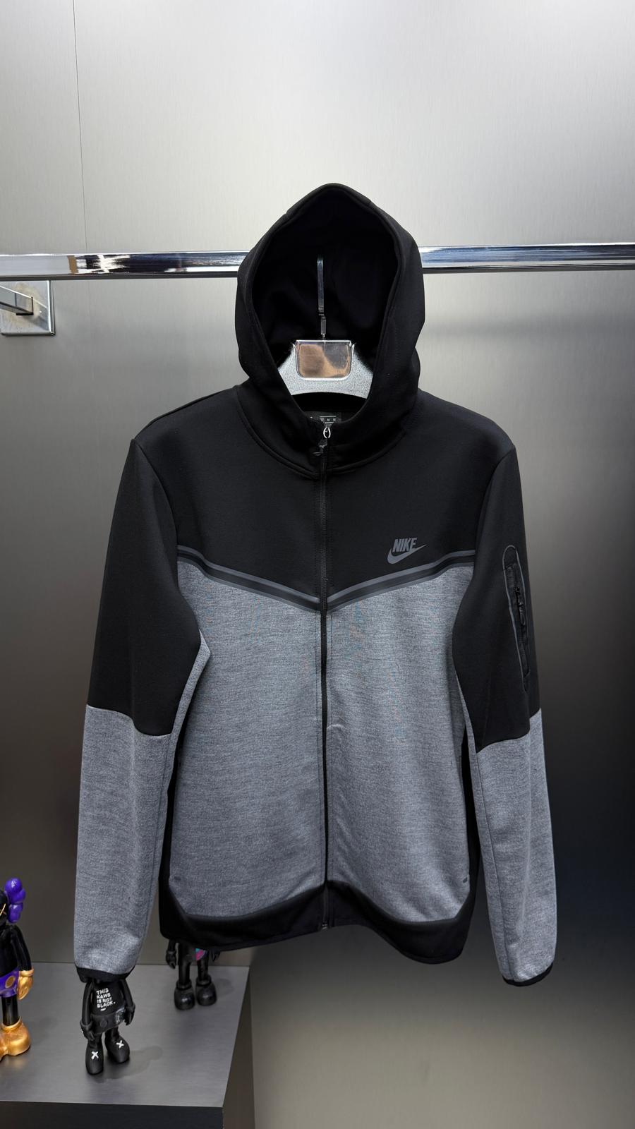 Nike Siyah Gri İthal Eşofman Takımı