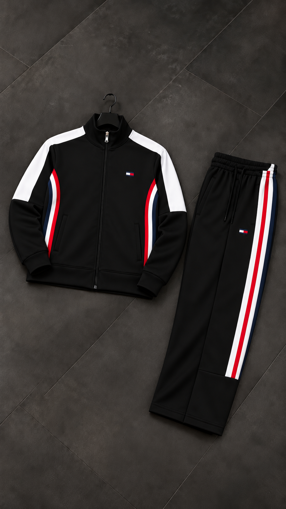 Tommy Hilfiger Siyah İthal Eşofman Takımı