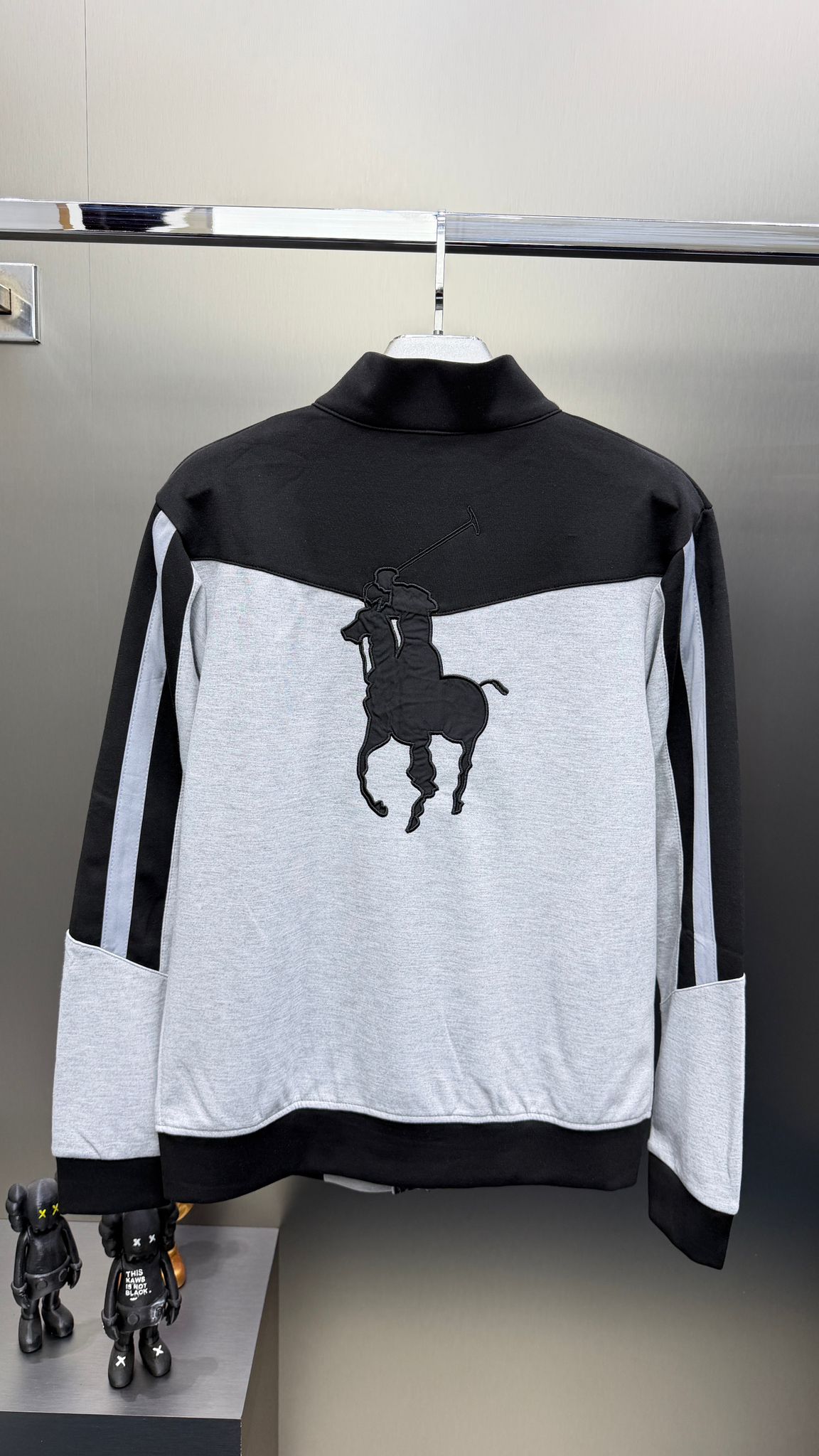 Polo Gri İthal Eşofman Takımı