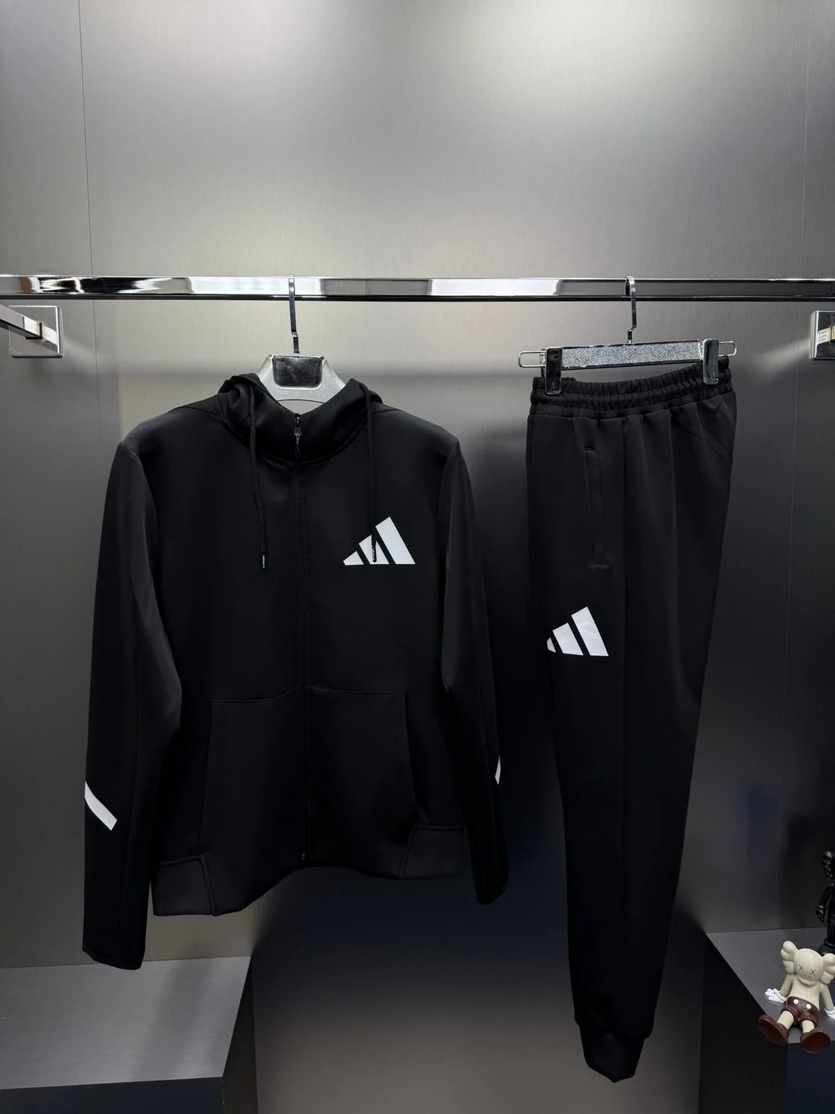 Adidas Siyah İthal Eşofman Takım