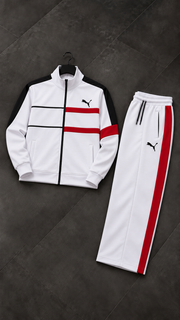 Puma Beyaz İthal Eşofman Takımı