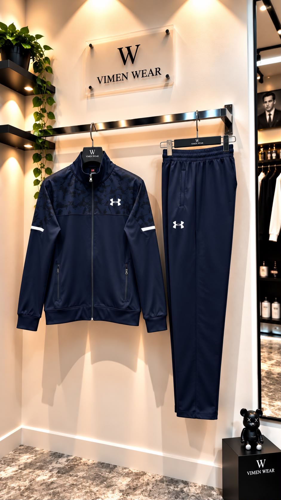 Under Armour Lacivert İthal Eşofman Takımı