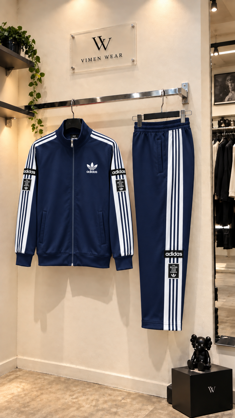 Adidas Lacivert İthal Eşofman Takım