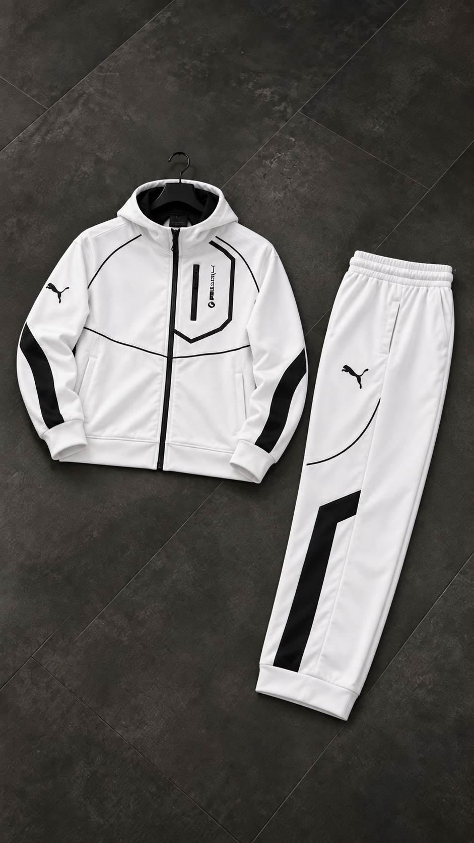 Puma Beyaz   İthal Eşofman Takımı