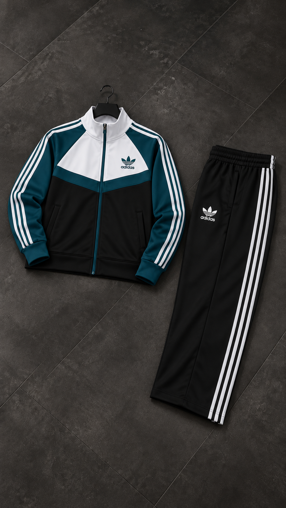 Adidas Siyah İthal Eşofman Takım