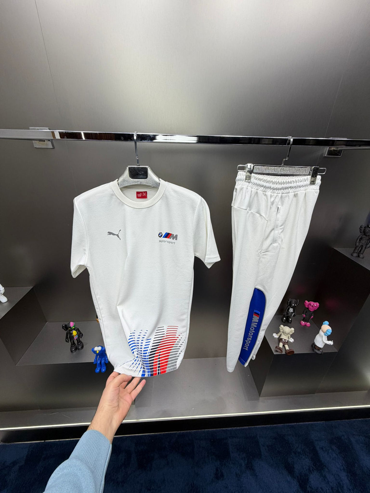 Puma BMW MSport Beyaz İthal Yazlık Eşofman Takımı